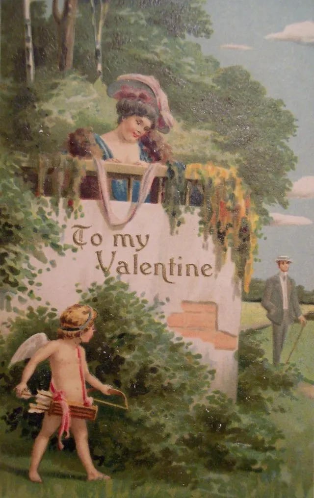 40 petits anges Cupidon des cartes de Saint-Valentin du début du XXème siècle Les anges Cupidon des cartes de Saint Valentin du debut du XXeme siecle 2 Les-anges-Cupidon-des-cartes-de-Saint-Valentin-du-debut-du-XXeme-siecle