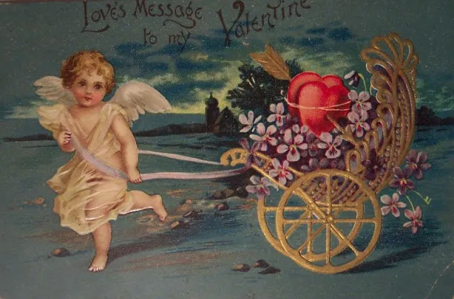 40 petits anges Cupidon des cartes de Saint-Valentin du début du XXème siècle Les anges Cupidon des cartes de Saint Valentin du debut du XXeme siecle 20 Les-anges-Cupidon-des-cartes-de-Saint-Valentin-du-debut-du-XXeme-siecle