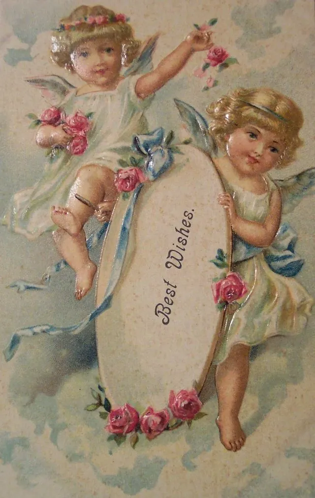 40 petits anges Cupidon des cartes de Saint-Valentin du début du XXème siècle Les anges Cupidon des cartes de Saint Valentin du debut du XXeme siecle 24 Les-anges-Cupidon-des-cartes-de-Saint-Valentin-du-debut-du-XXeme-siecle