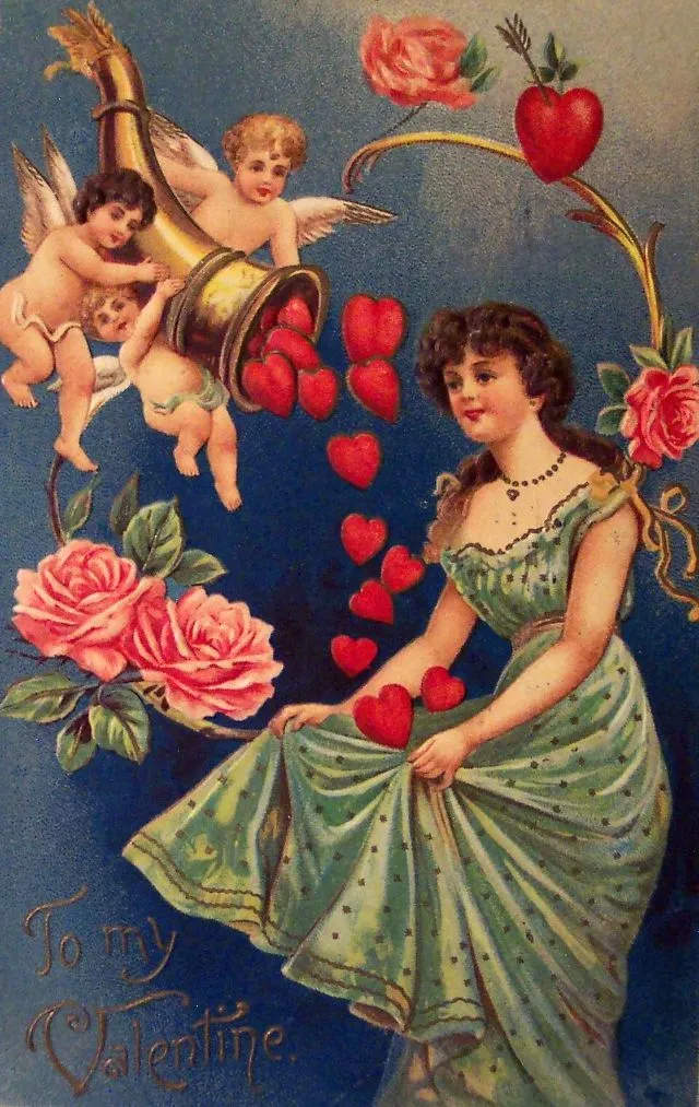 40 petits anges Cupidon des cartes de Saint-Valentin du début du XXème siècle Les anges Cupidon des cartes de Saint Valentin du debut du XXeme siecle 40 Les-anges-Cupidon-des-cartes-de-Saint-Valentin-du-debut-du-XXeme-siecle