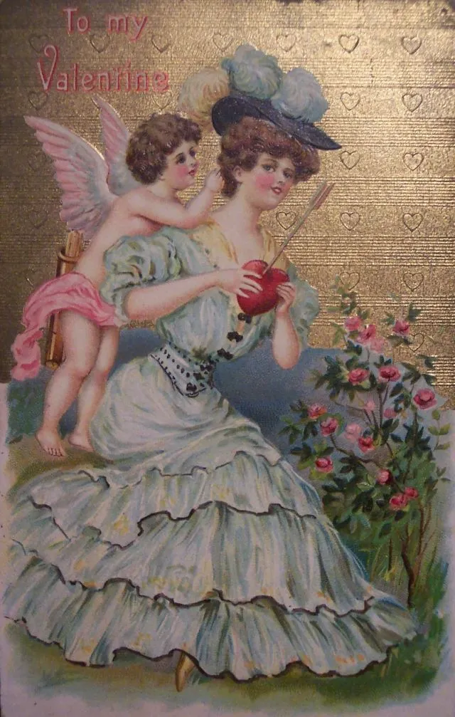 40 petits anges Cupidon des cartes de Saint-Valentin du début du XXème siècle Les anges Cupidon des cartes de Saint Valentin du debut du XXeme siecle 8 Les-anges-Cupidon-des-cartes-de-Saint-Valentin-du-debut-du-XXeme-siecle
