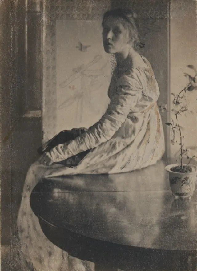 49 magnifiques portraits de femmes par Clarence Hudson White Les magnifiques portraits de Clarence Hudson White portrait de femme noir et blanc 26 Les-magnifiques-portraits-de-Clarence-Hudson-White-portrait-de-femme-noir-et-blanc