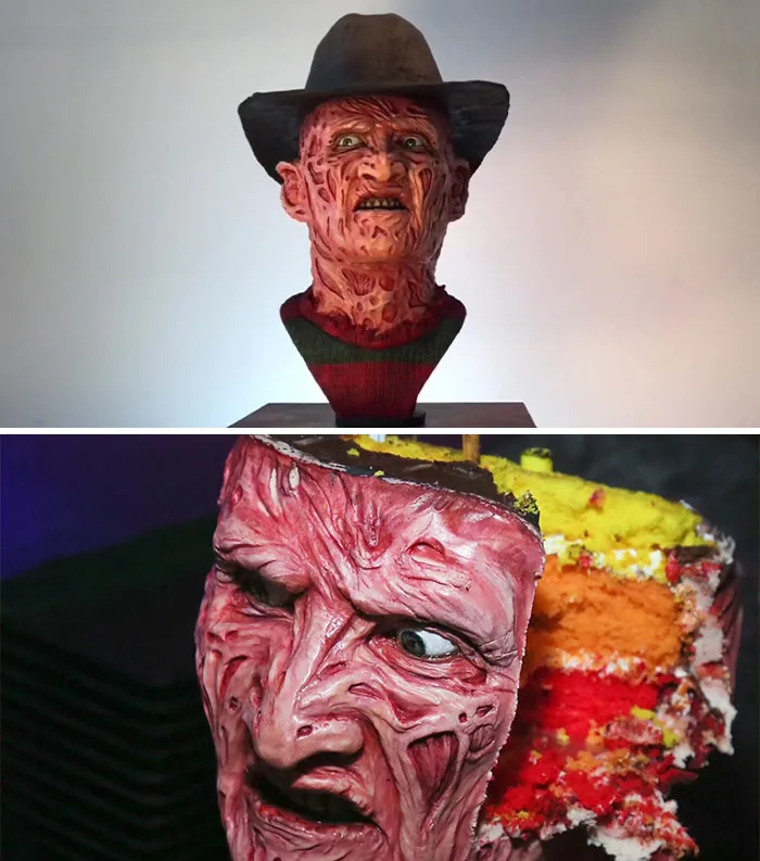 Les surprenants gâteaux en trompe l'oeil de Natalie Sideserf Les surprenants gateaux en trompe l oeil de Natalie Sideserf 18 freddy krugger Les-surprenants-gateaux-en-trompe-l-oeil-de-Natalie-Sideserf-18-freddy-krugger