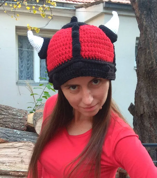 Des bonnets de viking au crochet Des bonnets de viking au crochet 13 Des-bonnets-de-viking-au-crochet-13