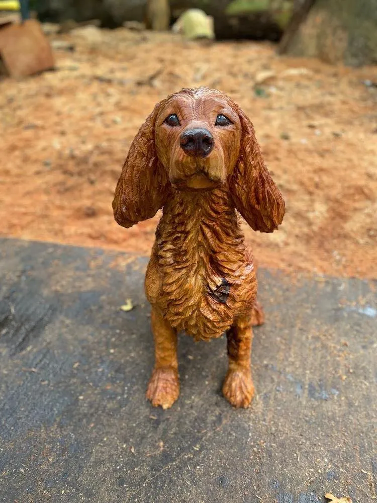 Les sculptures de chiens à la tronçonneuse de Michael Jones Les sculptures de chiens a la tronconneuse de Michael Jones 3 chien Les-sculptures-de-chiens-a-la-tronconneuse-de-Michael-Jones-1-chien