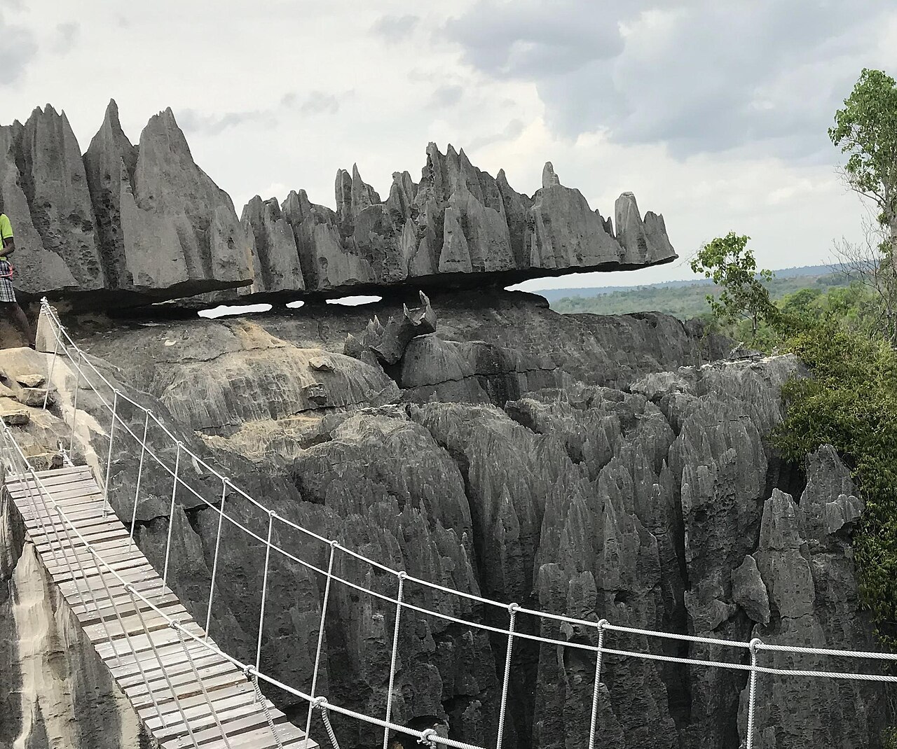 passerelle Tsingy de Bemaraha Madagascar passerelle Tsingy de Bemaraha Madagascar