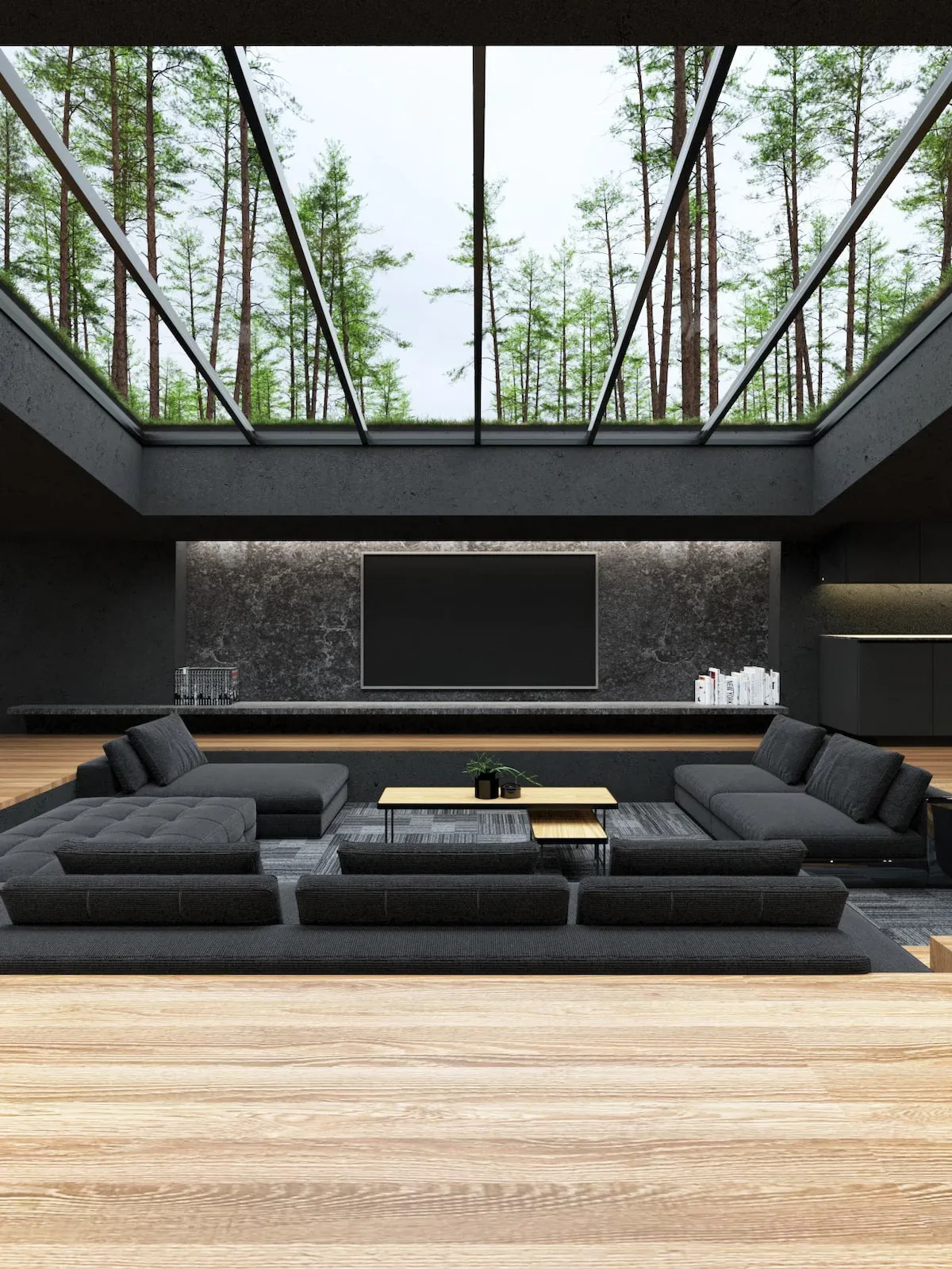 Black Villa, un concept de maison noire dans le Harriman State Park de New York Black Villa un concept de maison noire dans le Harriman State Park de New York 3 Black-Villa-un-concept-de-maison-noire-dans-le-Harriman-State-Park-de-New-York