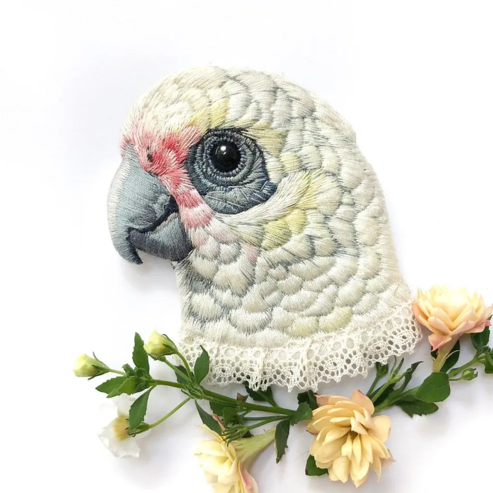 De magnifiques broches d'oiseaux en broderie De magnifiques broches d oiseaux en broderie 10 De-magnifiques-broches-d-oiseaux-en-broderie