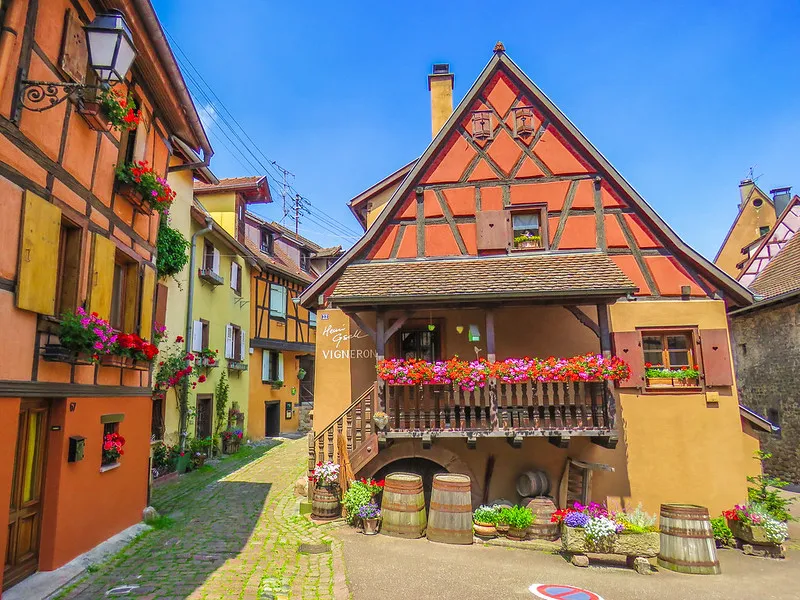 Le magnifique village de Eguisheim, l'un des plus beaux villages de France Le magnifique village de Eguisheim l un des plus beaux villages de France 4 Le-magnifique-village-de-Eguisheim-l-un-des-plus-beaux-villages-de-France-4