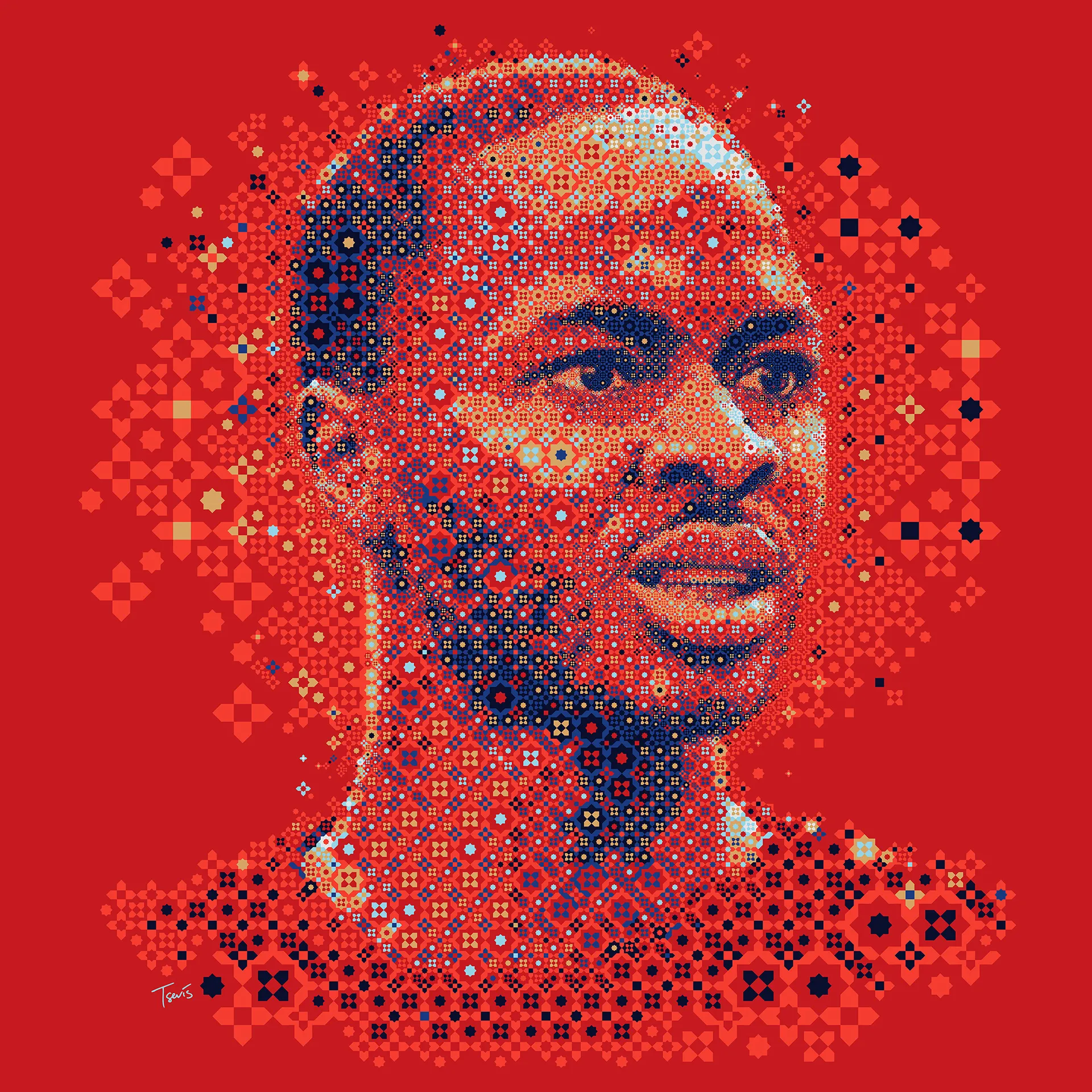 Qatar 2022: portraits de footballeurs en arabesques Qatar 2022 portraits de footballeurs en arabesques 7 Raheem Sterling angleterre Qatar-2022-portraits-de-footballeurs-en-arabesques-7-Raheem-Sterling-angleterre.