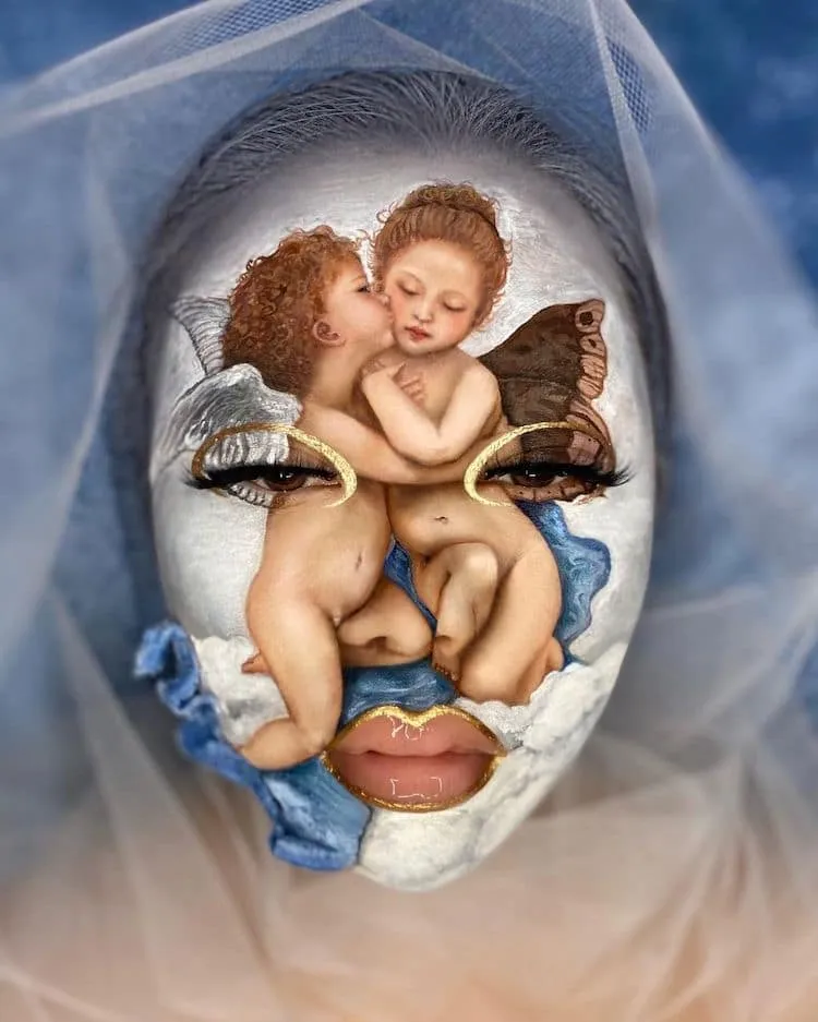 de nouveaux body painting surréalistes par Mimi Choi de nouveaux body painting surrealistes par Mimi Choi 9 de-nouveaux-body-painting-surrealistes-par-Mimi-Choi