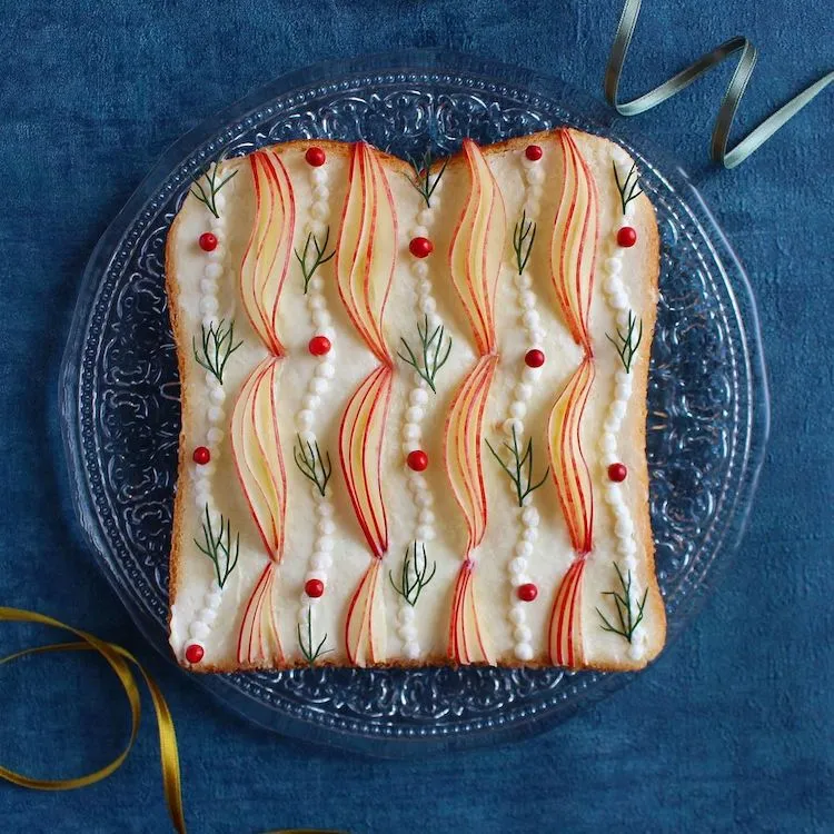 Des œuvres d' art sur des toasts des oeuvres d art sur des toasts food art pain de mie 3 des-oeuvres-d-art-sur-des-toasts-food-art-pain-de-mie