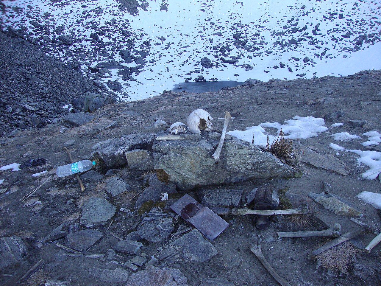 ossements au lac roopkund ossements au lac roopkund