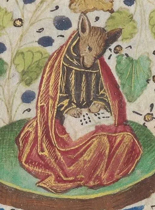 40 créatures bizarres des peintures du moyen âge 40 creatures bizarres des peintures du moyen age 5 loup 40-creatures-bizarres-des-peintures-du-moyen-age-5-loup