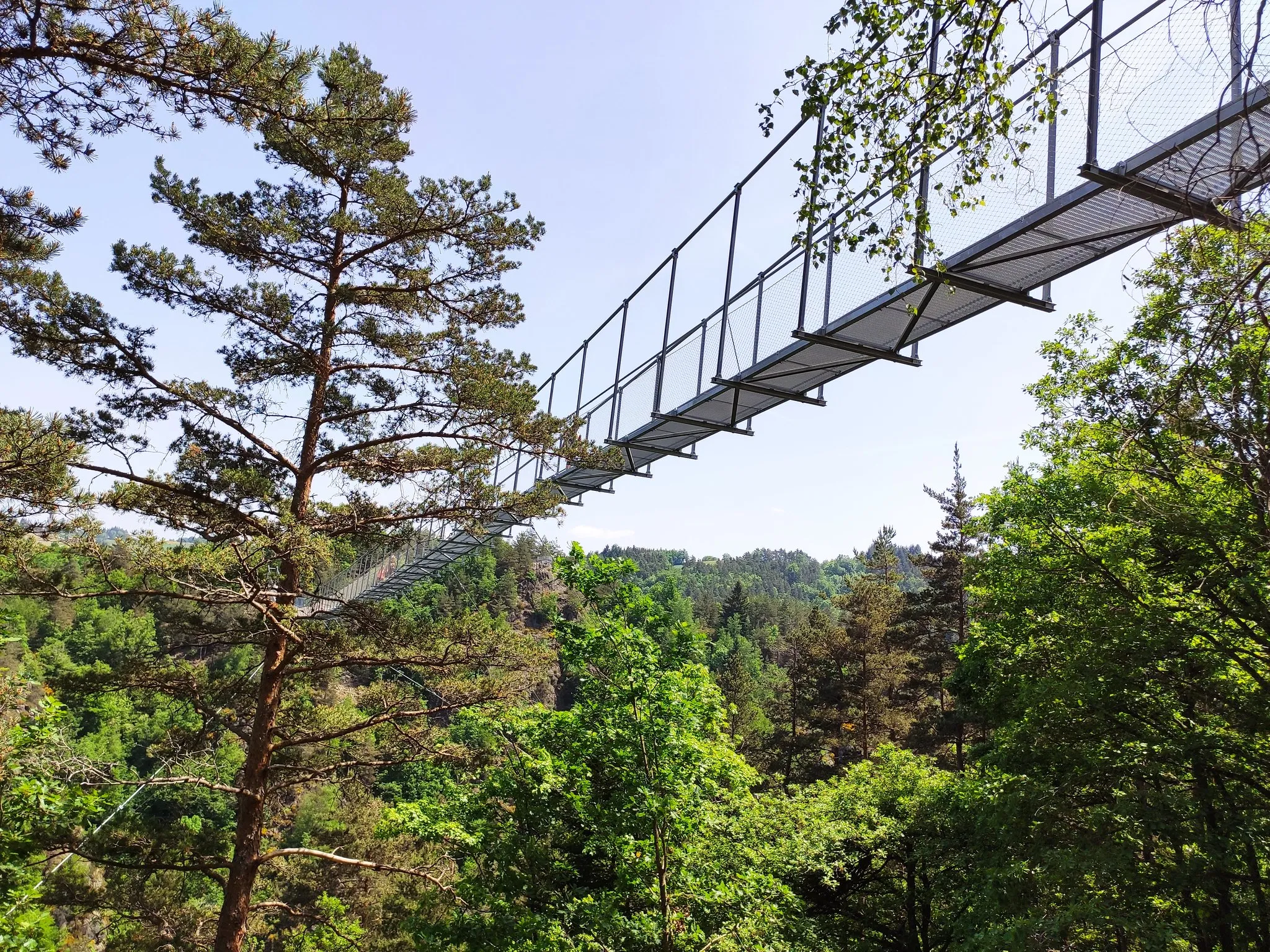 La passerelle du Lignon, la plus longue passerelle himalayenne de France La passerelle du Lignon la plus longue passerelle himalayenne de France 4 La-passerelle-du-Lignon-la-plus-longue-passerelle-himalayenne-de-France-4