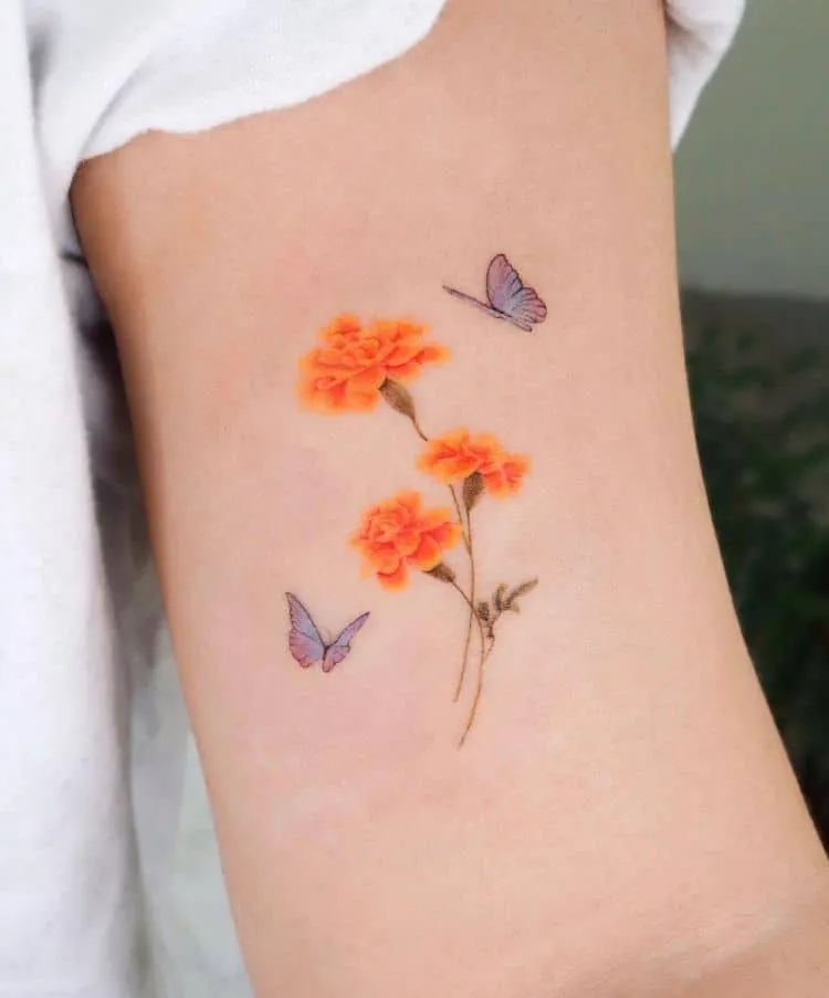 De petits tatouages aquarelles qui semblent être des mini-peintures de petits tatouages aquarelles qui semblent de mini peintures eunyu coree 4 de-petits-tatouages-aquarelles-qui-semblent-de-mini-peintures-eunyu-coree-4