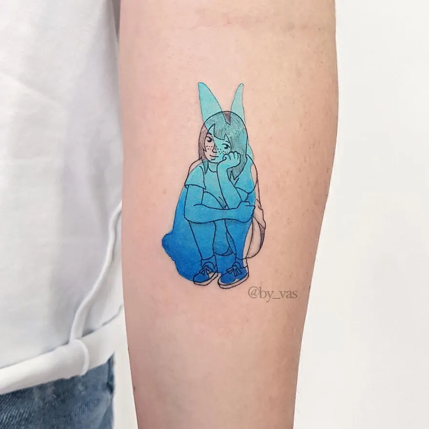 Des tatouages combinant rêve et réalité Des tatouages combinant reve et realite 18 Des-tatouages-combinant-reve-et-realite-18