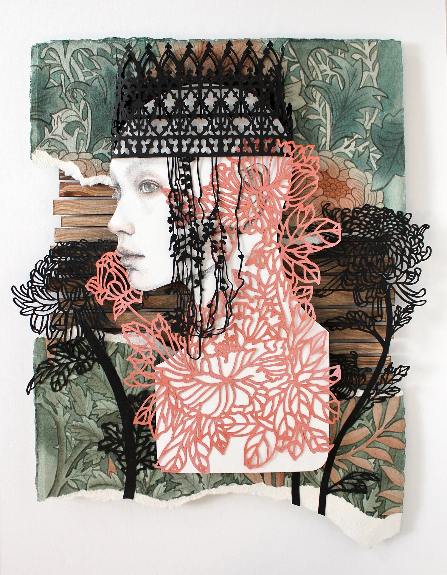 Les collages de papiers découpés de Christine Kim Les collages de papiers decoupes de Christine Kim 2 Les-collages-de-papiers-decoupes-de-Christine-Kim-2