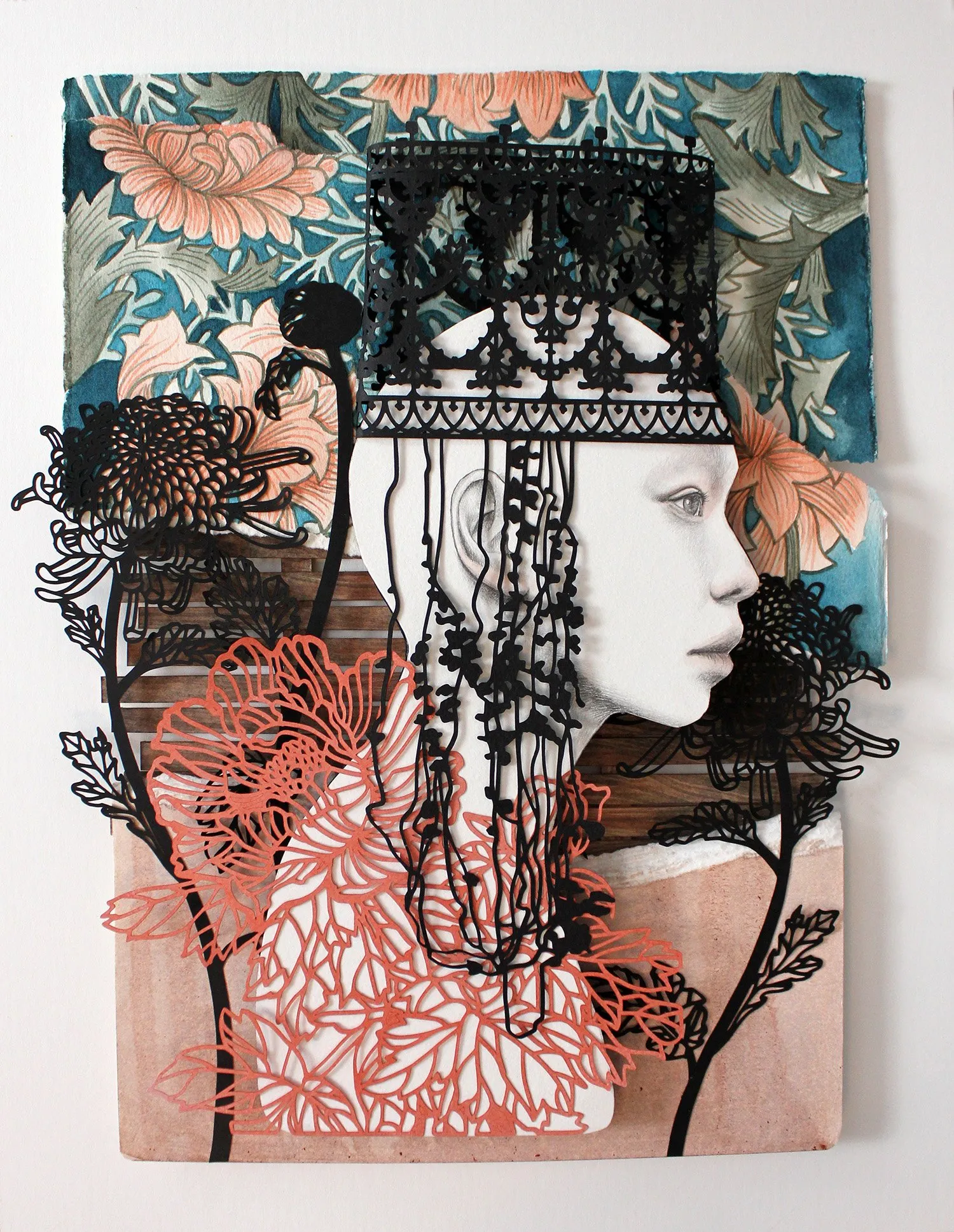 Les collages de papiers découpés de Christine Kim Les collages de papiers decoupes de Christine Kim 3 Les-collages-de-papiers-decoupes-de-Christine-Kim-3