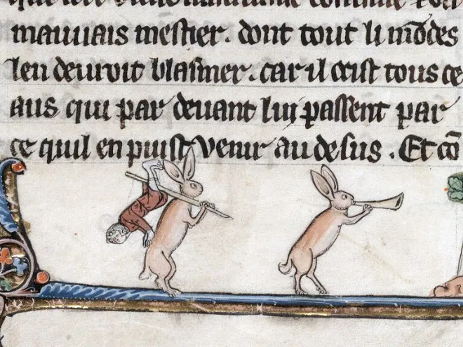 Les lapins tueurs des manuscrits médiévaux Les lapins tueurs des manuscrits medievaux mechant lapin15 Les-lapins-tueurs-des-manuscrits-medievaux-mechant-lapin15