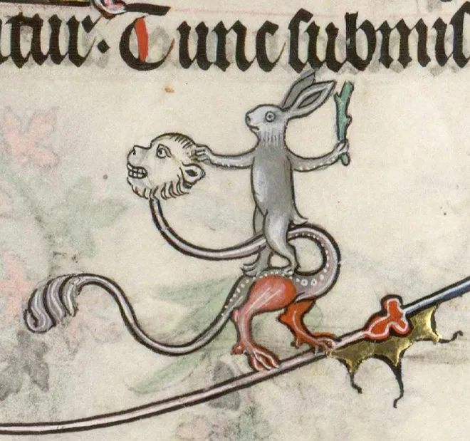Les lapins tueurs des manuscrits médiévaux Les lapins tueurs des manuscrits medievaux mechant lapin16 Les-lapins-tueurs-des-manuscrits-medievaux-mechant-lapin16