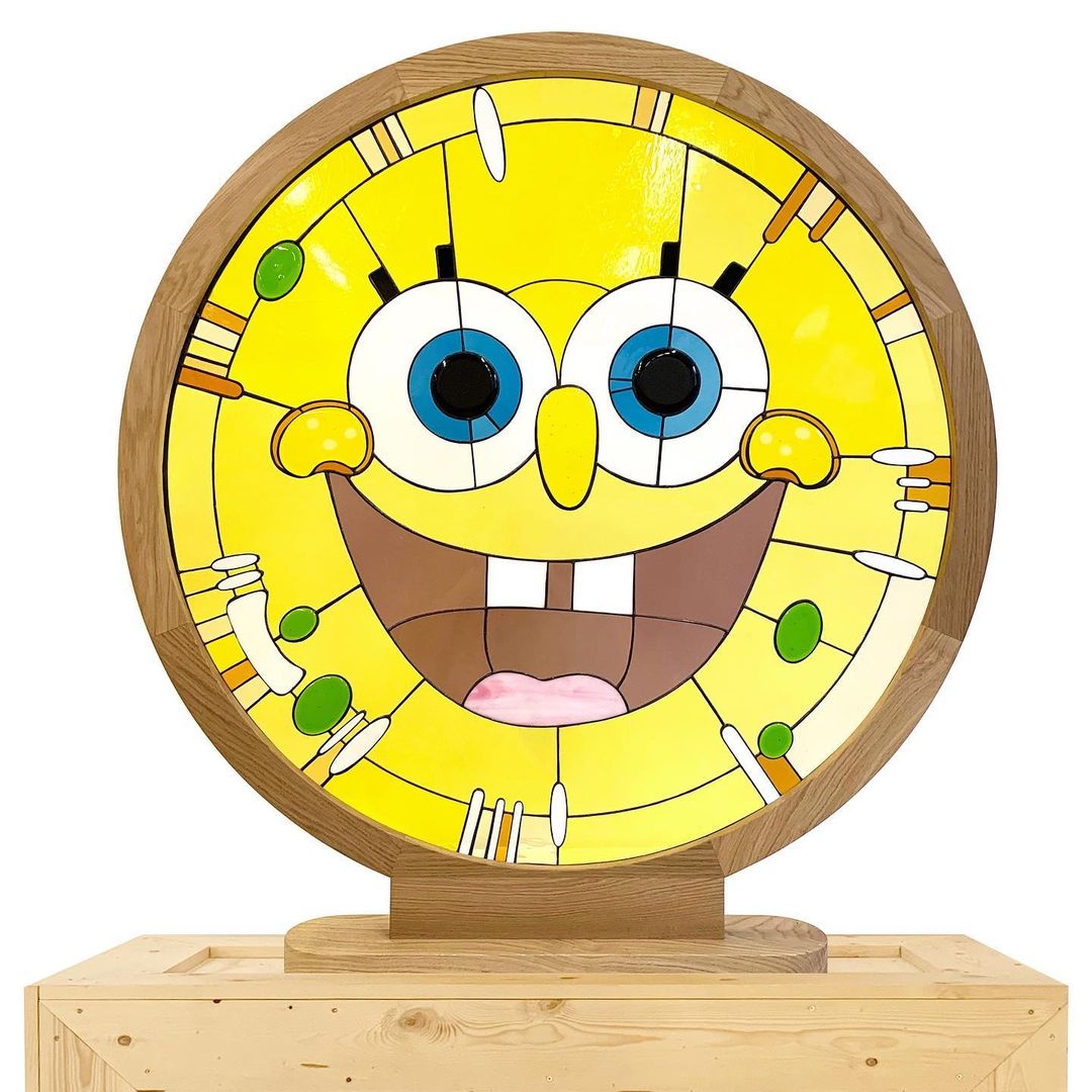 Les vitraux pop-culture de Arjan Boeve Les vitraux pop culture de Arjan Boeve 5 bob l eponge Les-vitraux-pop-culture-de-Arjan-Boeve-5-bob-l-eponge