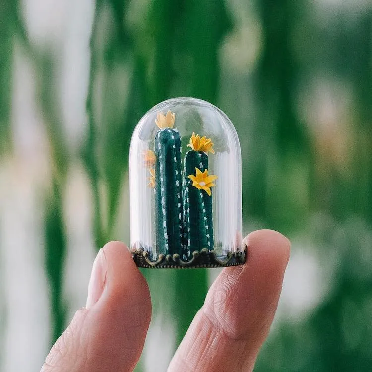 Des sculptures de mini plantes pour un jardin d'intérieur sans entretien des sculptures de mini plantes pour un jardin d interieur sans entretien 1 raya sader bujana 9 des-sculptures-de-mini-plantes-pour-un-jardin-d-interieur-sans-entretien-1-raya-sader-bujana-9