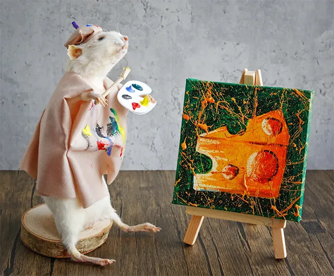 D'excentriques taxidermies de souris les excentriques taxidermies de souris fait de la peinture les-excentriques-taxidermies-de-souris-fait-de-la-peinture