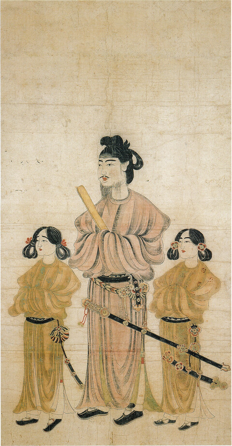 Prince Shotoku, figure liée à la fondation du temple Horyuji en 607 Prince Shotoku, figure liée à la fondation du temple Horyuji en 607