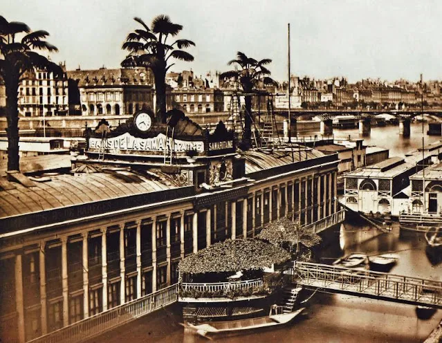 35 photos de Paris au 19ème siècle 35 photos de Paris au 19eme siecle 11 bains de la samaritaine 1865 35-photos-de-Paris-au-19eme-siecle-11-bains-de-la-samaritaine-1865
