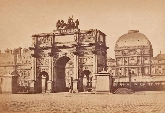 35 photos de Paris au 19ème siècle 35 photos de Paris au 19eme siecle 2 arc de triomphe du carrousel 1860 35-photos-de-Paris-au-19eme-siecle-2-arc-de-triomphe-du-carrousel-1860