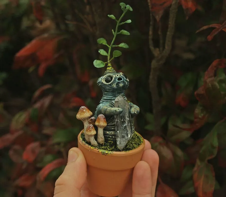 De petites figurines fantastiques en argile polymère De petites figurines fantastiques en argile polymere fantasy michelle petersen 12 De-petites-figurines-fantastiques-en-argile-polymere-fantasy-michelle-petersen-12
