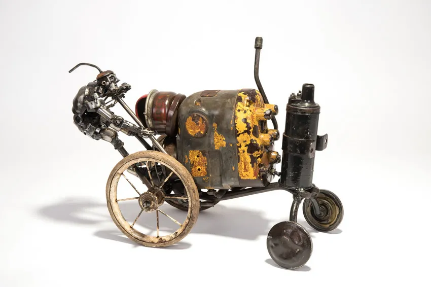 De magnifiques sculptures en recyclage de métaux automobile De magnifiques sculptures en recyclage de metaux james corbett 3 De-magnifiques-sculptures-en-recyclage-de-metaux-james-corbett-3
