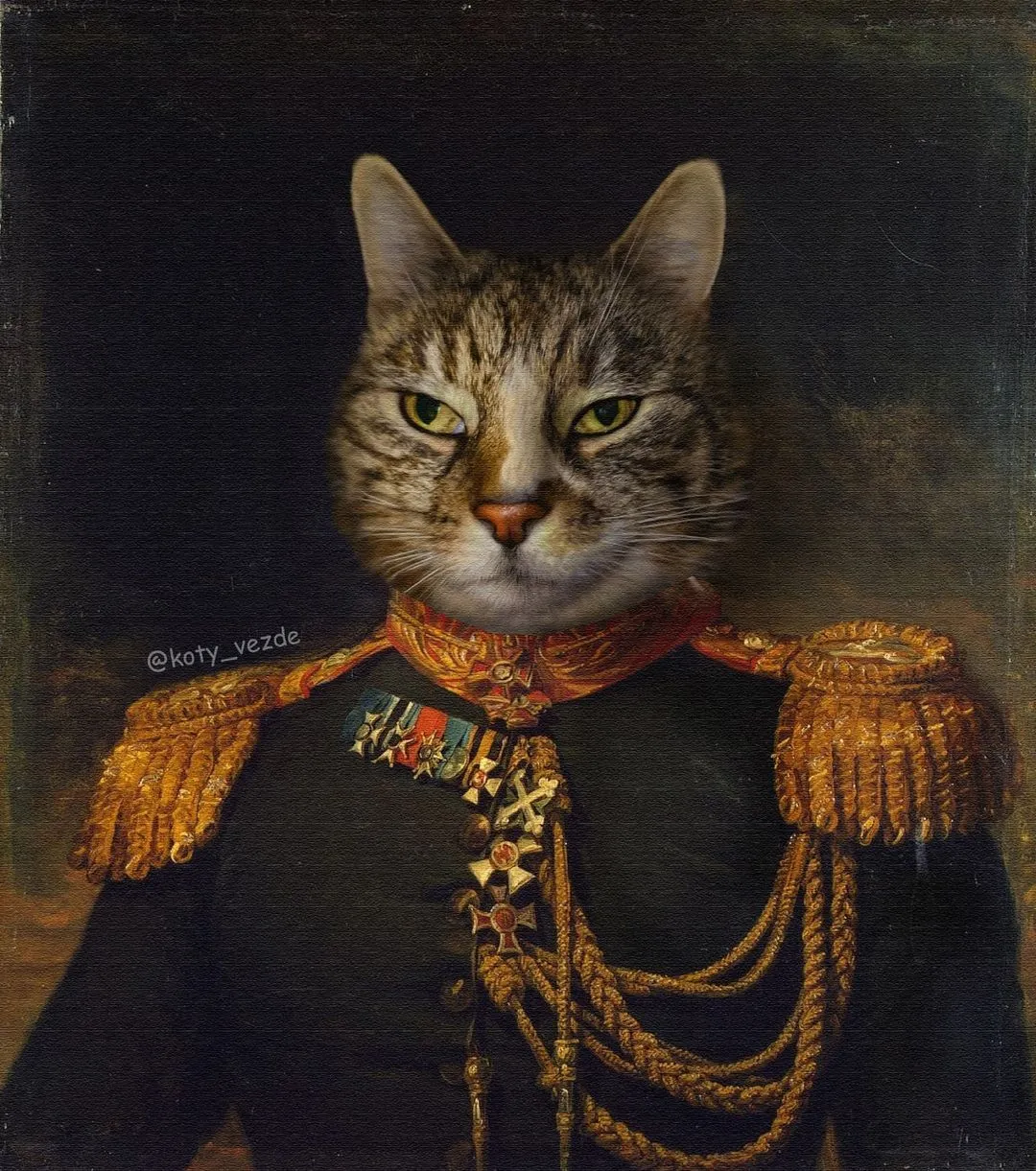 Des chats dans des portraits classiques Des chats dans des portraits classiques photoshop 9 Des-chats-dans-des-portraits-classiques-photoshop-9