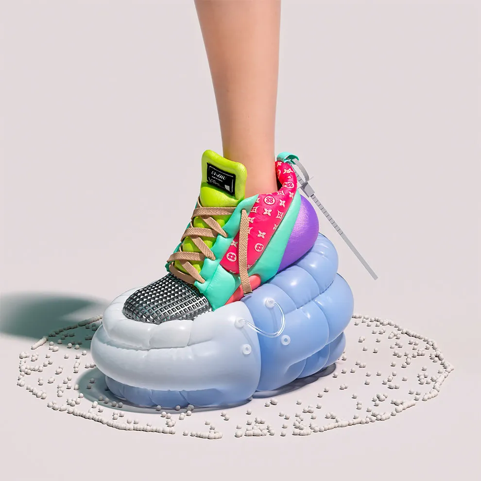 Des chaussures Nike déconstruites et autres chaussures bizarres Des chaussures Nike deconstruites et autres chaussures bizarres design recyclage 22 Des-chaussures-Nike-deconstruites-et-autres-chaussures-bizarres-design-recyclage-21