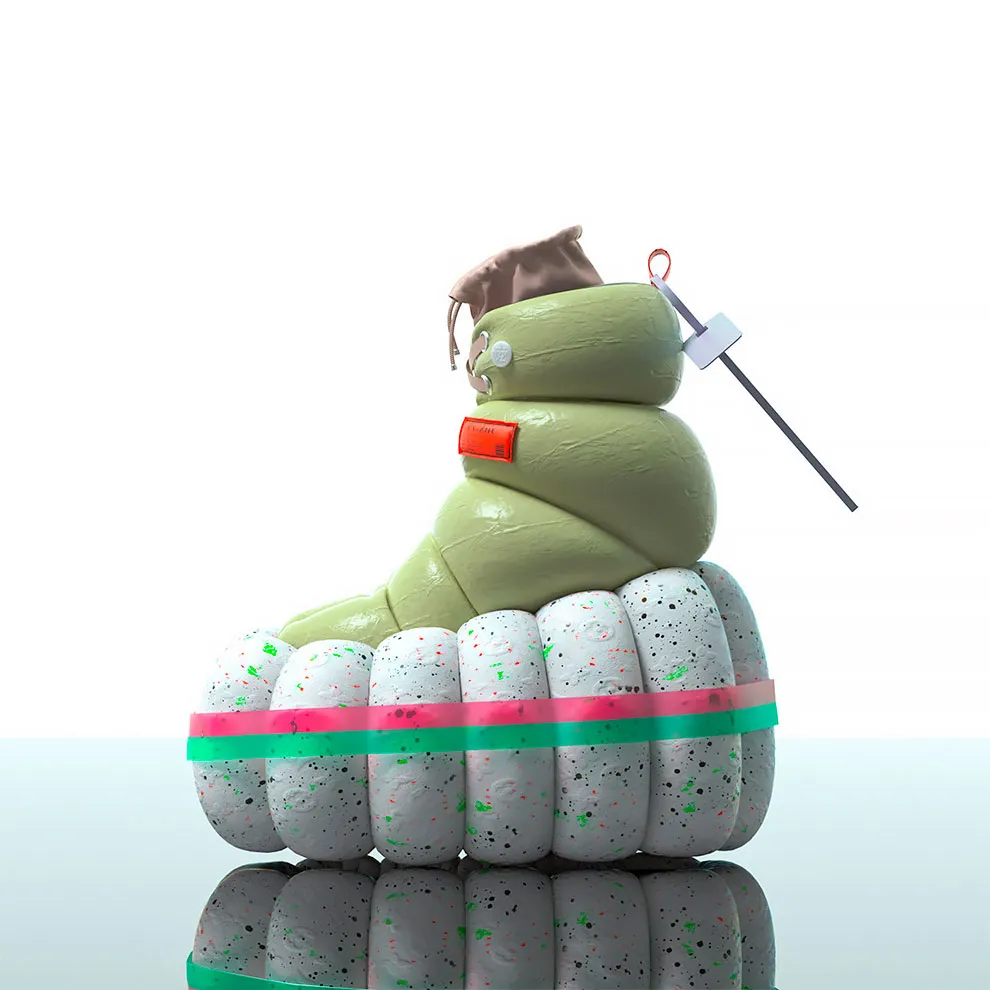 Des chaussures Nike déconstruites et autres chaussures bizarres Des chaussures Nike deconstruites et autres chaussures bizarres design recyclage 26 Des-chaussures-Nike-deconstruites-et-autres-chaussures-bizarres-design-recyclage-25