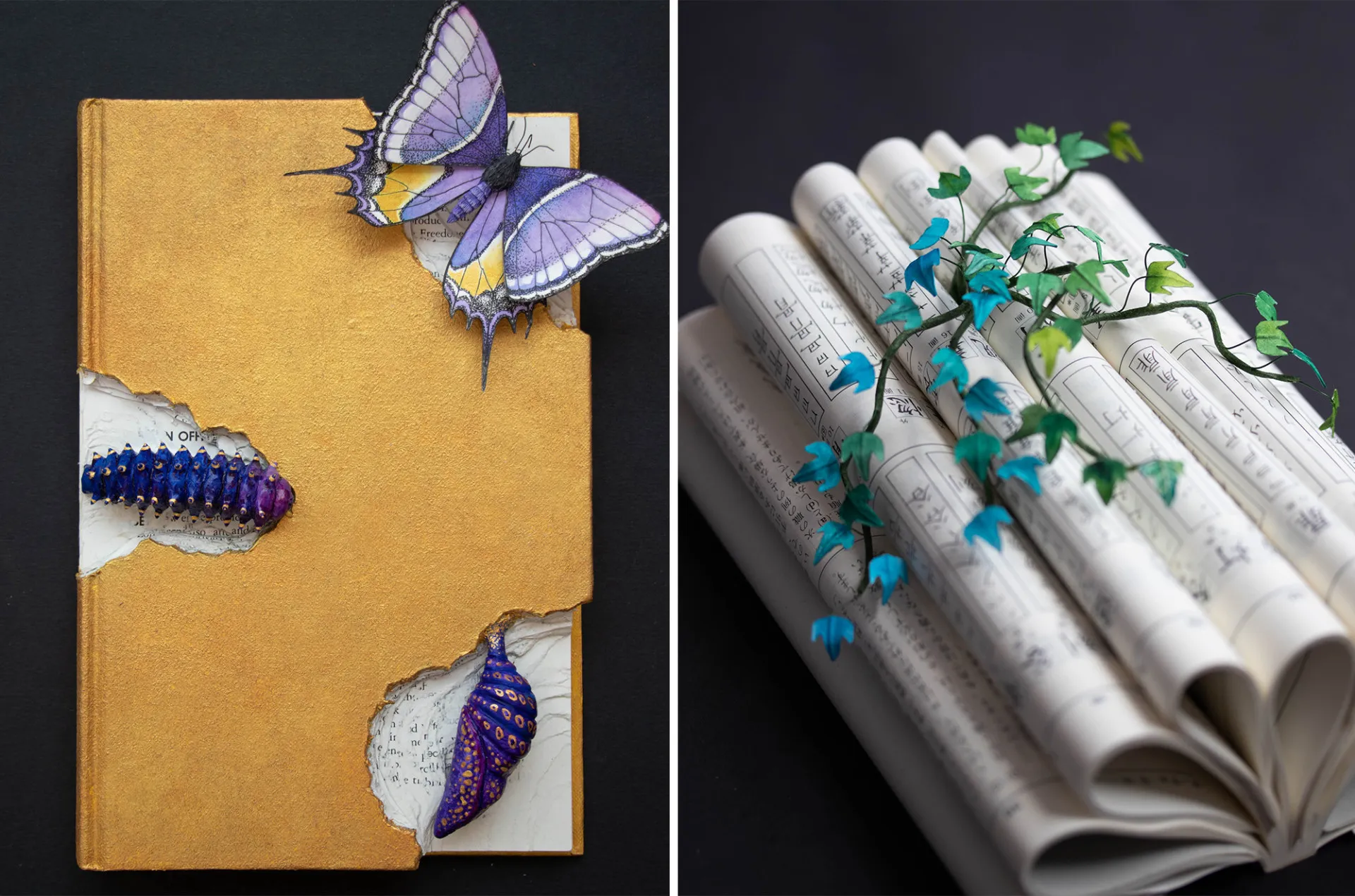 Des coraux et des champignons dans des livres Des coraux et des champignons dans des livres recyclage stephanie kilgast 6 Des-coraux-et-des-champignons-dans-des-livres-recyclage-stephanie-kilgast-6