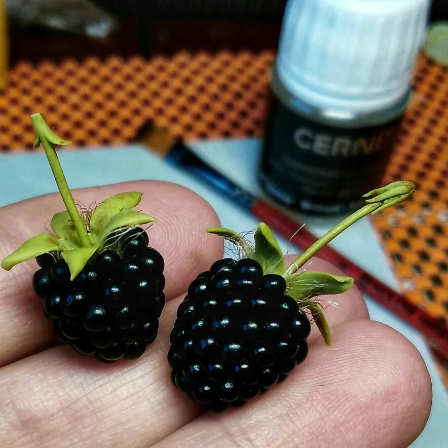 Des miniatures réalistes en argile des miniatures realistes en argile 6 mure des-miniatures-realistes-en-argile-6-mure.