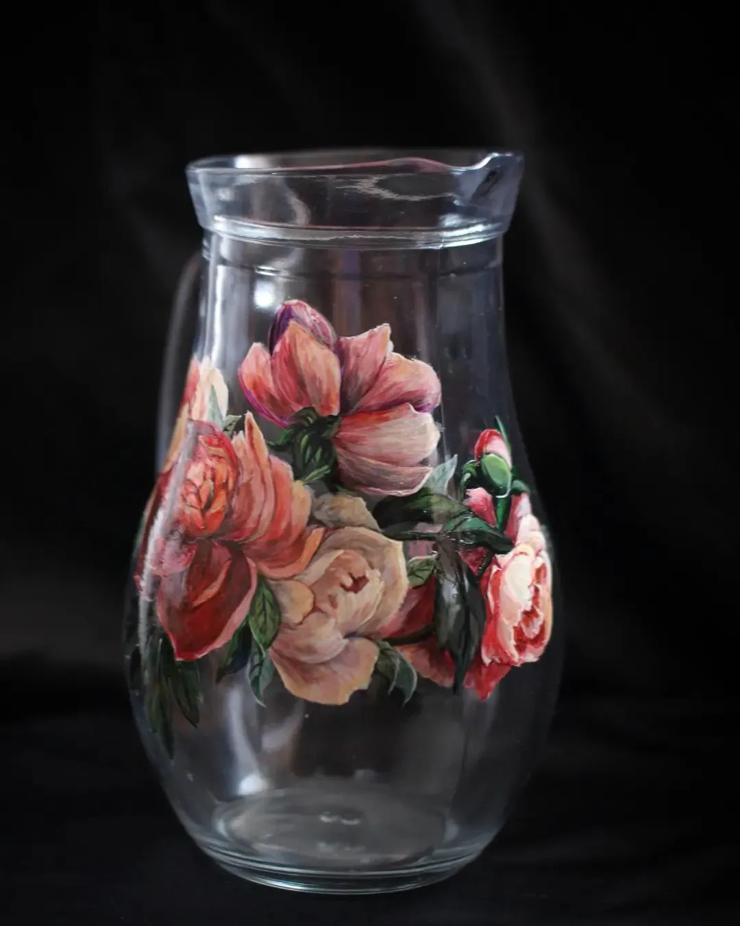 Des bocaux et des verres avec des peintures décoratives Des bocaux et des verres avec des peintures decoratives 29 fleurs Des-bocaux-et-des-verres-avec-des-peintures-decoratives-29-fleurs.