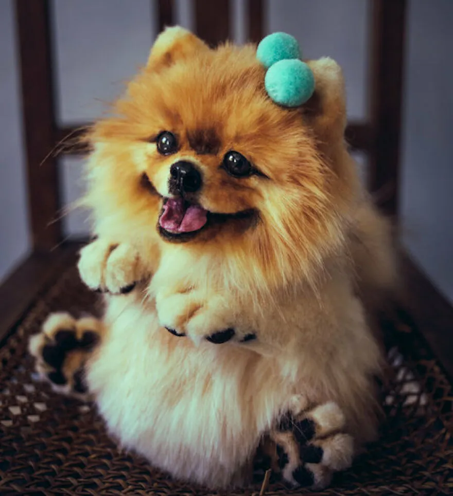 Des chiens en peluche de fausse fourrure très réalistes Des chiens en peluche de fausse fourrure tres realistes 7 Des-chiens-en-peluche-de-fausse-fourrure-tres-realistes-7