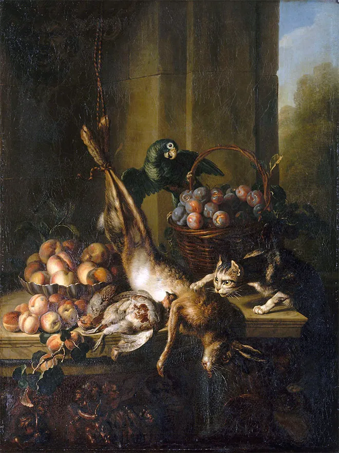 Les chats volent la nourriture dans les natures mortes de la Renaissance Les chats volent la nourriture dans les natures mortes de la Renaissance 9 Alexandre francois desportes Les-chats-volent-la-nourriture-dans-les-natures-mortes-de-la-Renaissance-9-Alexandre-francois-desportes