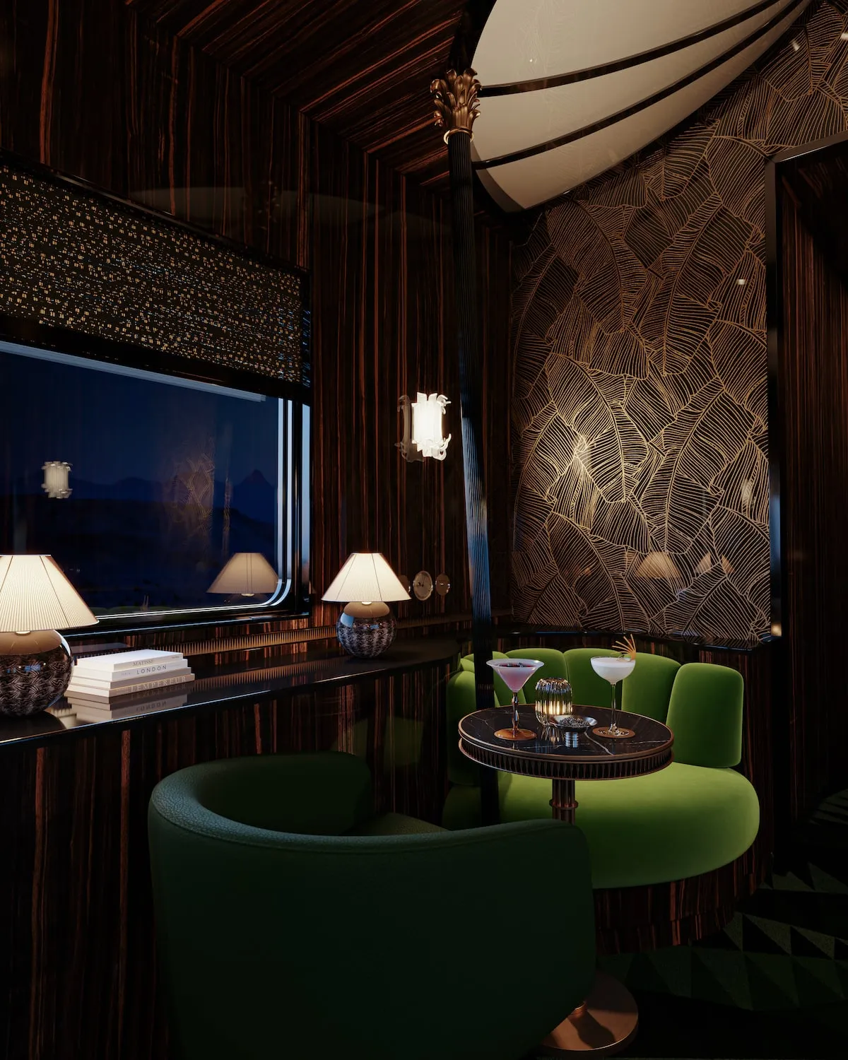 Le somptueux redesign art déco du train de l'Orient Express Le somptueux redesign art deco du train de l Orient Express 6 Le-somptueux-redesign-art-deco-du-train-de-l-Orient-Express-6