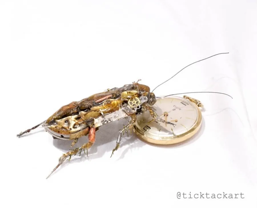 Les magnifiques sculptures en pièces de montres de Hisashi Ito Les magnifiques sculptures en pieces de montres de Hisashi Ito 11 Les-magnifiques-sculptures-en-pieces-de-montres-de-Hisashi-Ito-11