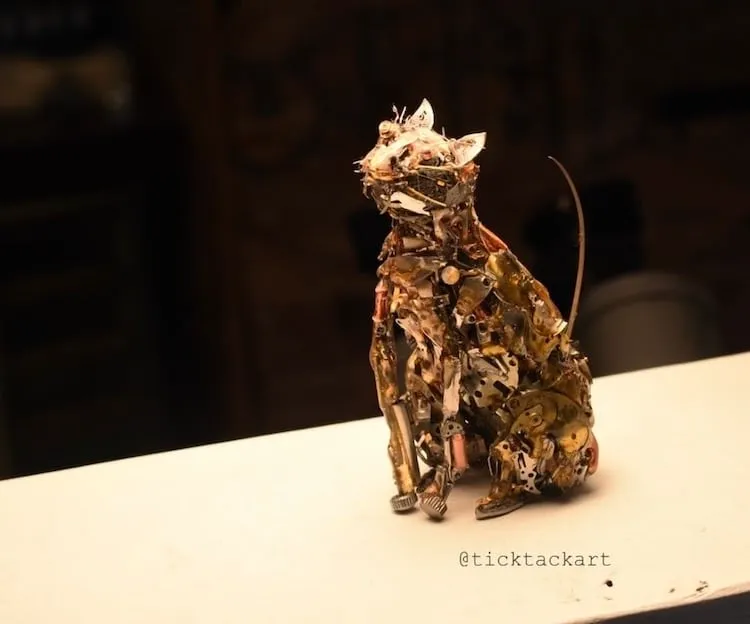 Les magnifiques sculptures en pièces de montres de Hisashi Ito Les magnifiques sculptures en pieces de montres de Hisashi Ito 7 Les-magnifiques-sculptures-en-pieces-de-montres-de-Hisashi-Ito-7