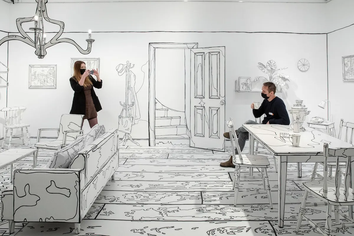 Une installation d'un intérieur de maison en 2D Une installation d un interieur de maison en 2D anastasia parmson 14 Une-installation-d-un-interieur-de-maison-en-2D-anastasia-parmson-14