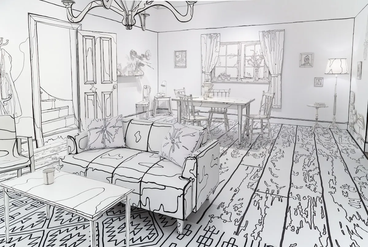 Une installation d'un intérieur de maison en 2D Une installation d un interieur de maison en 2D anastasia parmson 8 Une-installation-d-un-interieur-de-maison-en-2D-anastasia-parmson-8