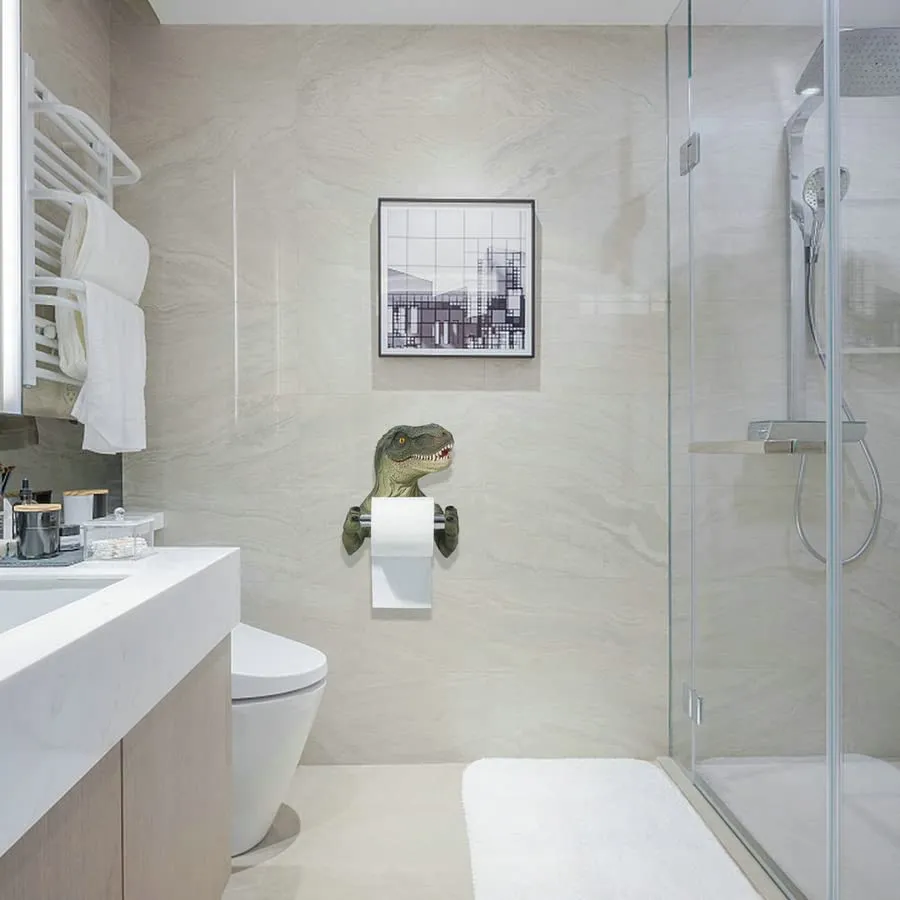 Un dévidoir de papier toilette T-Rex ou vélociraptor Un devidoir de papier toilette T Rex ou velociraptor jurassic park 2 Un-devidoir-de-papier-toilette-T-Rex-ou-velociraptor-jurassic-park-2