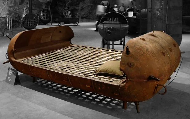 Des poêles, des fauteuils ou même des poussettes en mine marine lit mine sousmarine lit-mine-sousmarine.