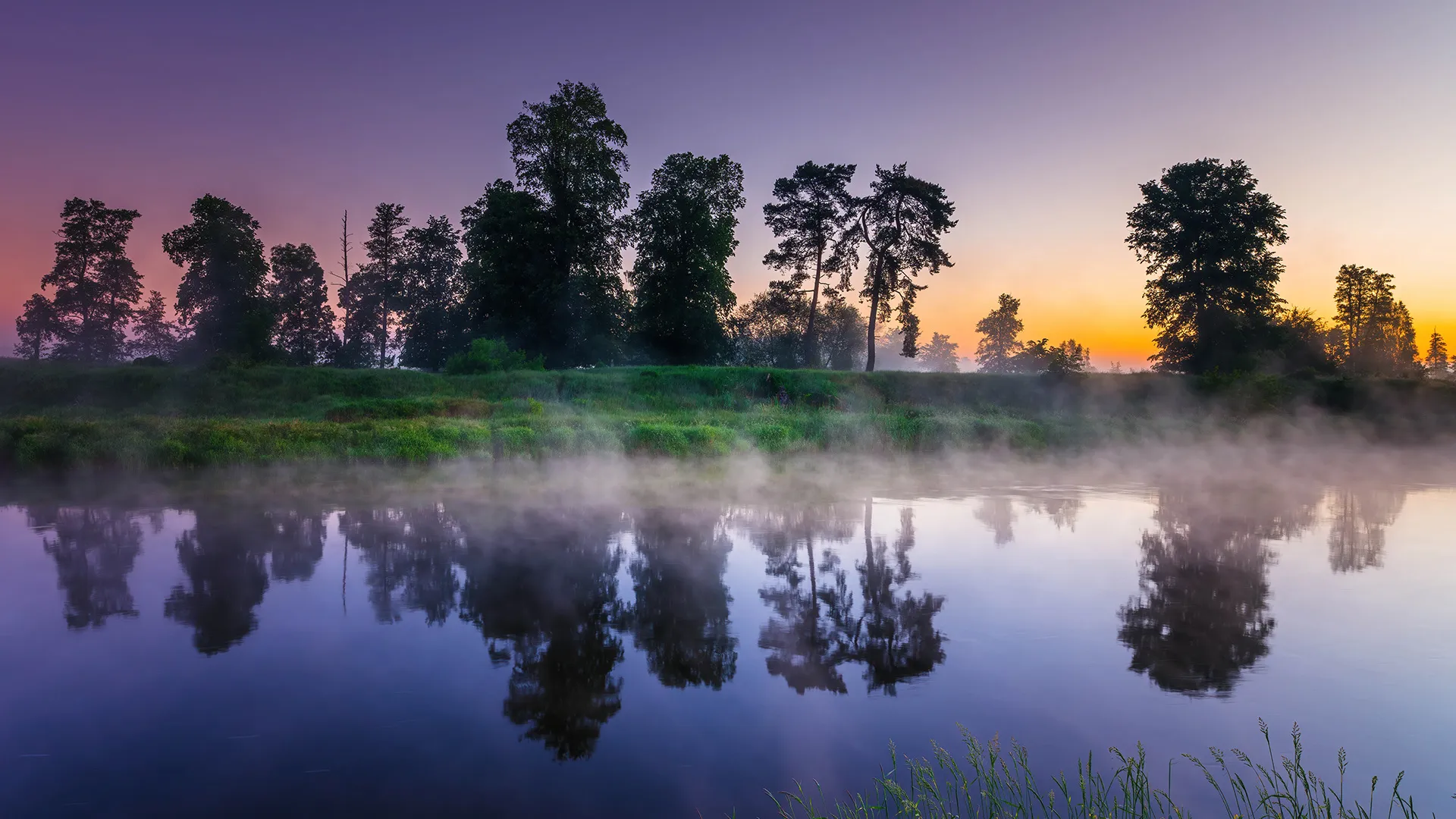 Lever de soleil sur la rivière Warta Lever de soleil sur la riviere Warta pologne 2 Lever-de-soleil-sur-la-riviere-Warta-pologne-2