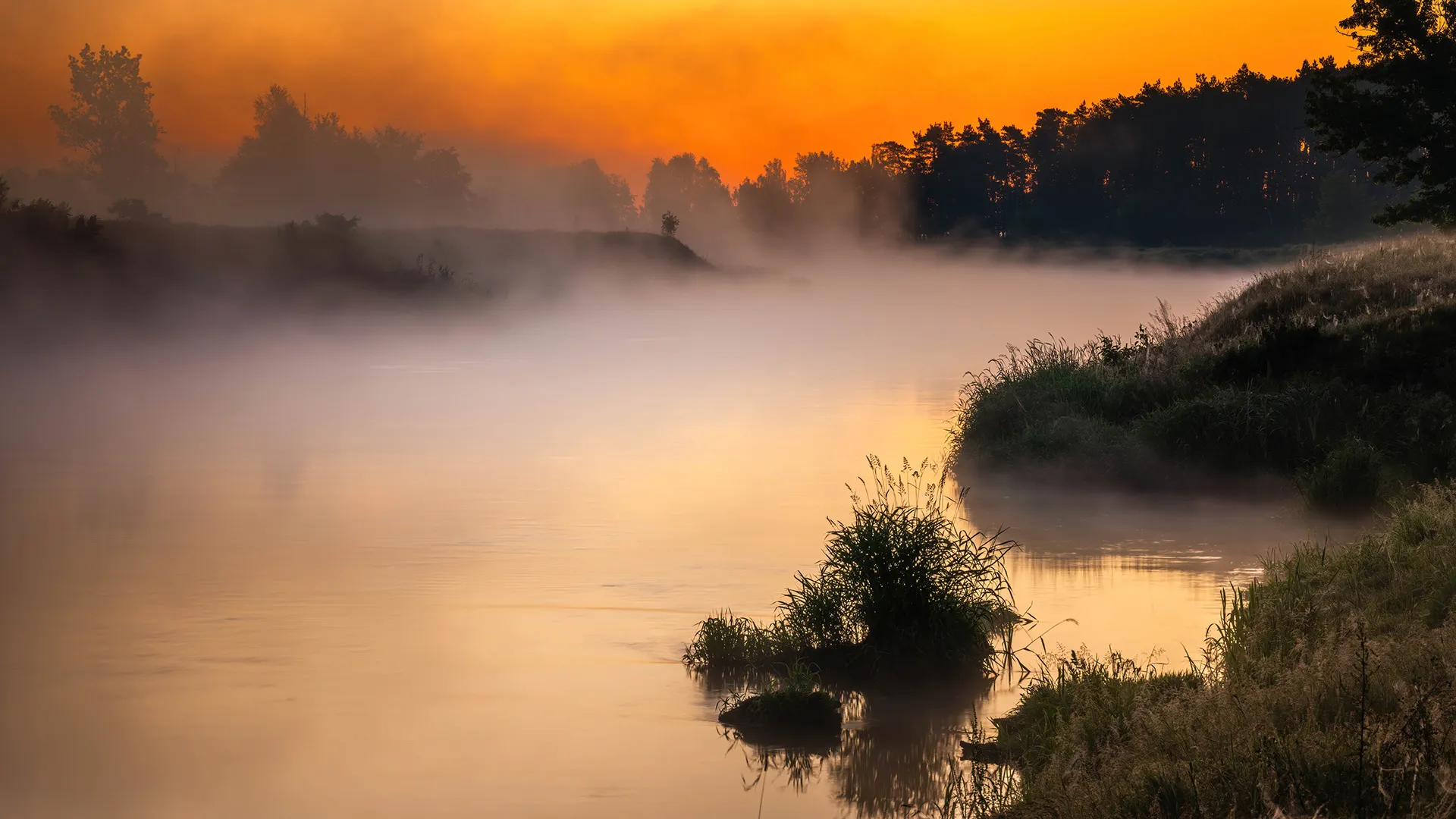 Lever de soleil sur la rivière Warta Lever de soleil sur la riviere Warta pologne 8 Lever-de-soleil-sur-la-riviere-Warta-pologne-8